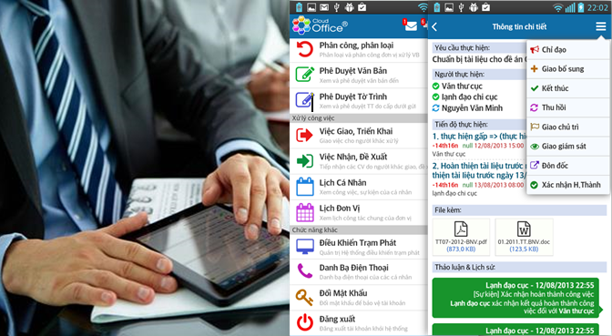 CloudOffice - Phần mềm quản lý điều hành công việc từ xa hiệu quả