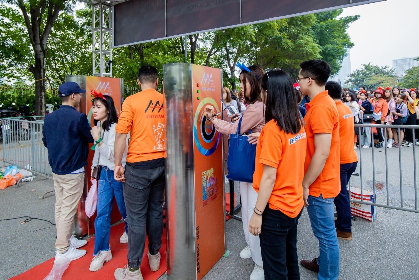 Thái Sơn đồng hành cùng sự kiện AAA 2019 cung cấp vòng tay check-in Jeptags