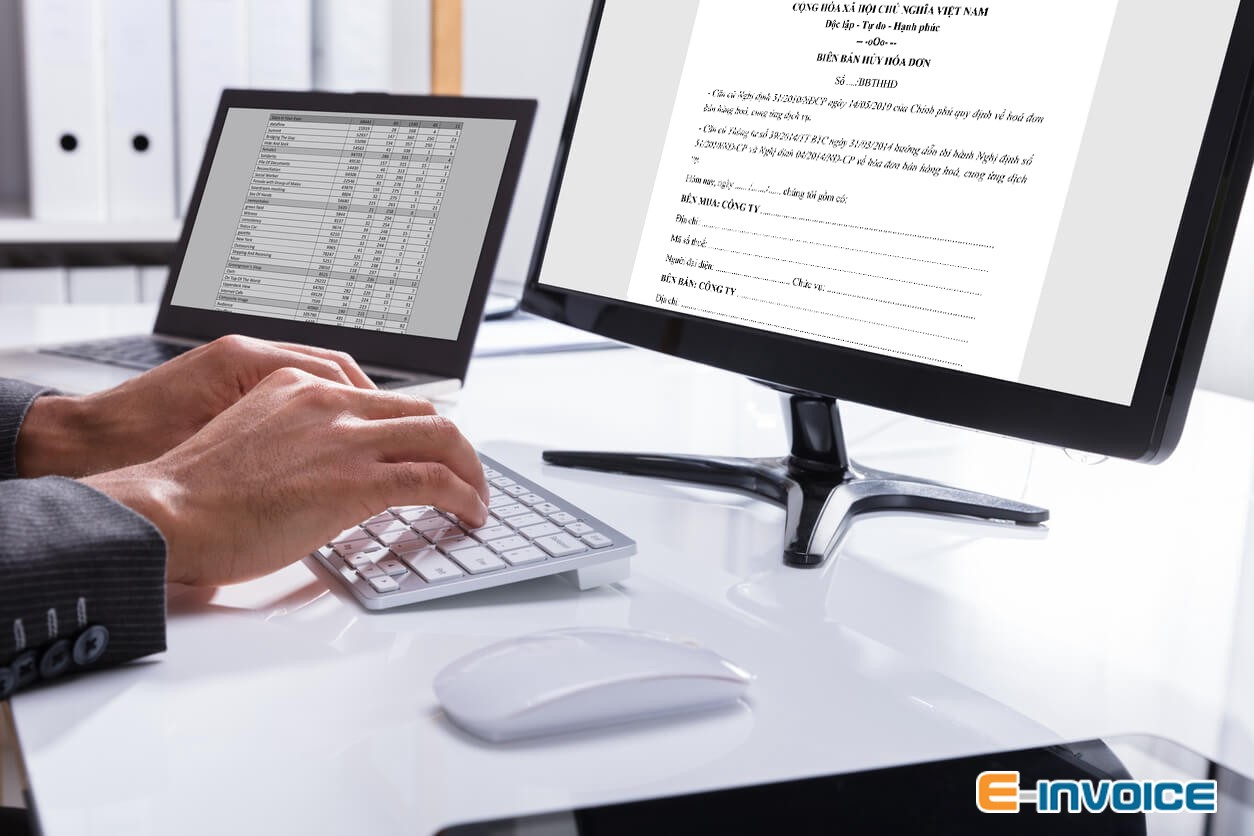 Những lưu ý đặc biệt khi lập biên bản điều chỉnh hóa đơn điện tử sai sót.