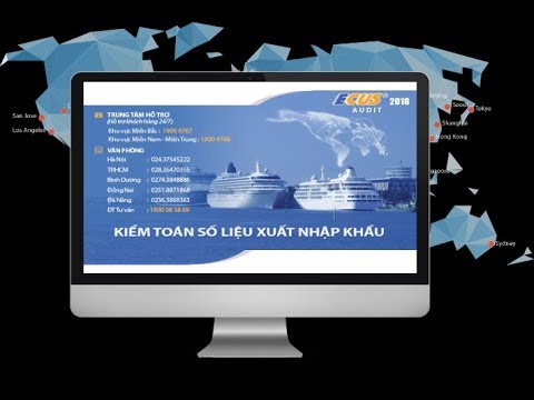 Giới thiệu phần mềm Kiểm toán số liệu xuất nhập khẩu ECUS-AUDIT