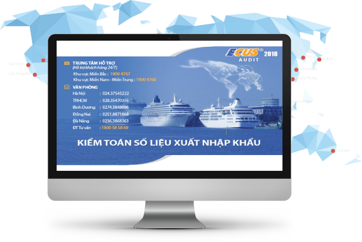 Thông báo phát hành phần mềm Kiểm toán số liệu xuất nhập khẩu ECUS-AUDIT