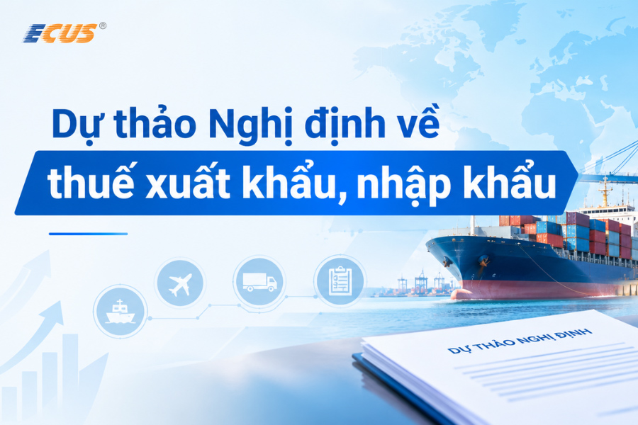 Hai Dự thảo sửa đổi, bổ sung, thay thế các Nghị định cũ về xuất nhập khẩu.